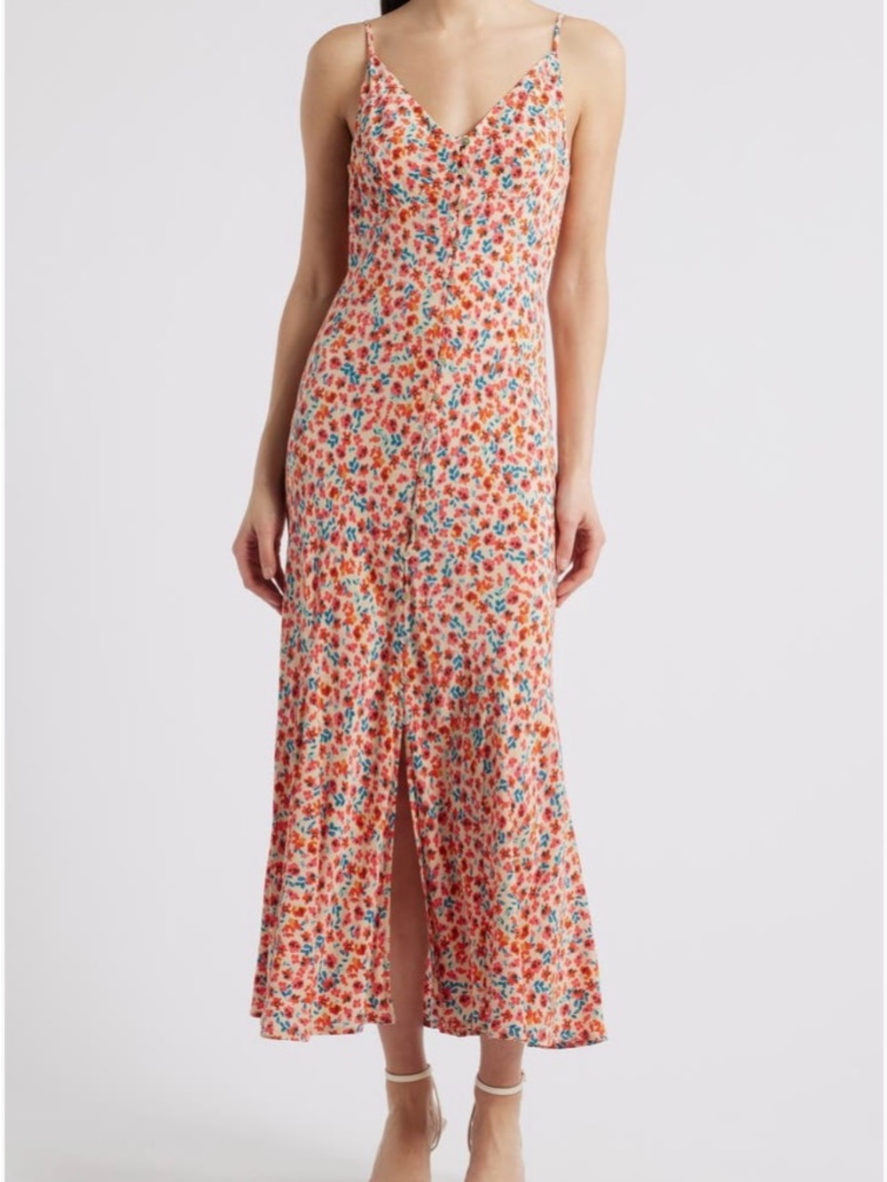 Rails Florian Floral Midi Dress
